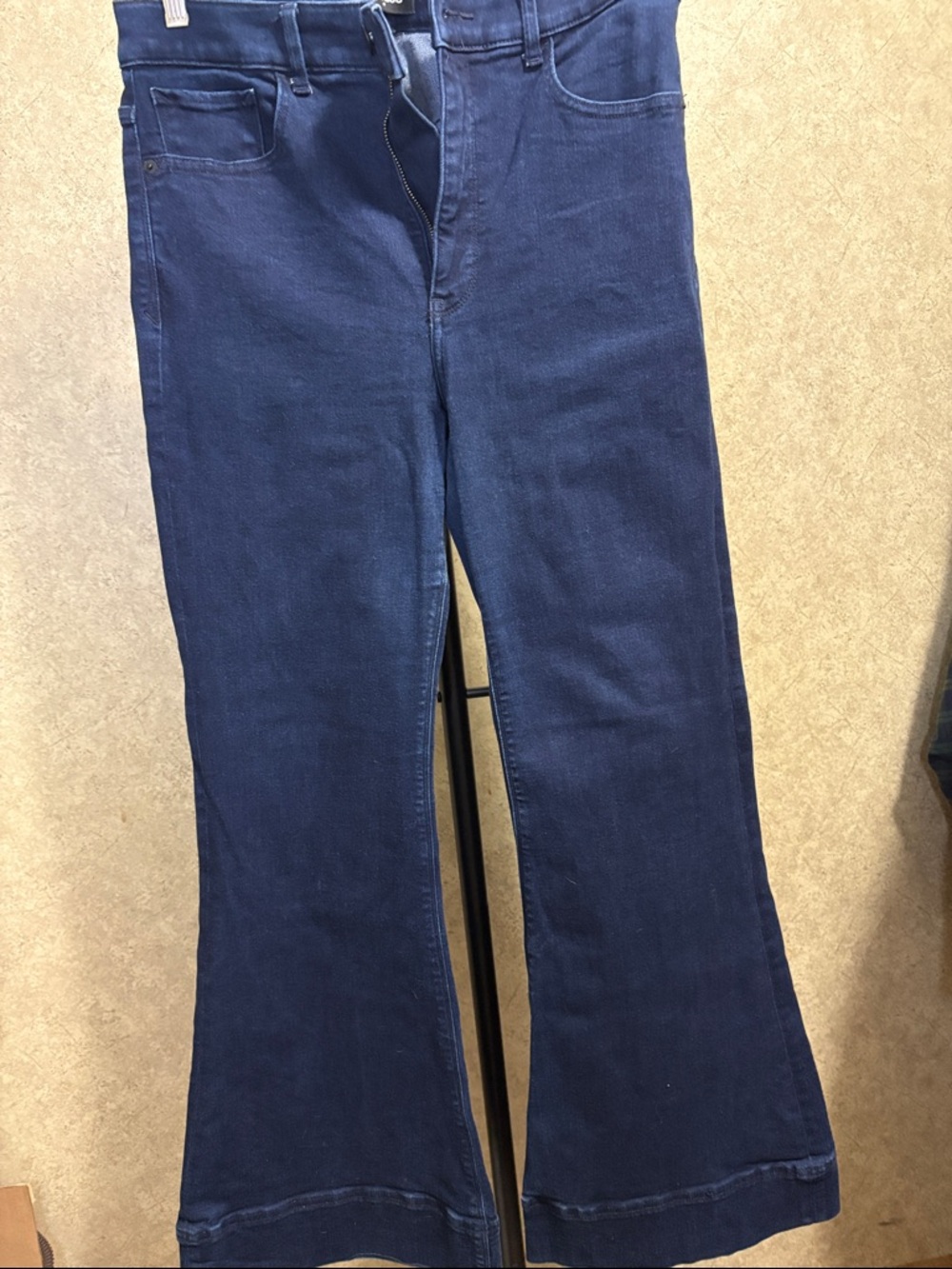 Express Bell a flare jeans high rise perfect denim